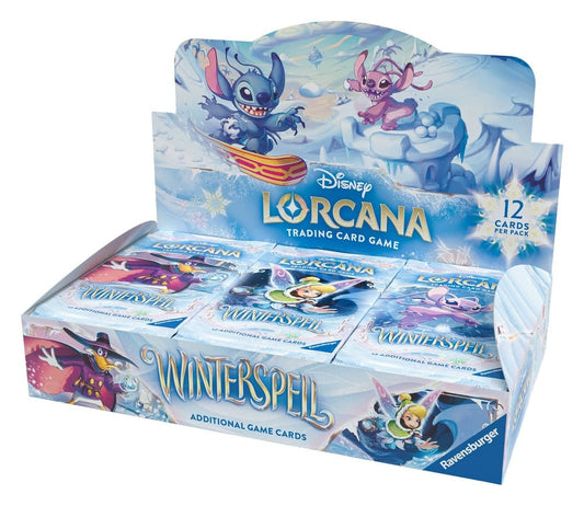 Disney Lorcana TCG Winterspell Booster Display (24) *Englische Edition* - Versand: 7 Tage nach Bestellung