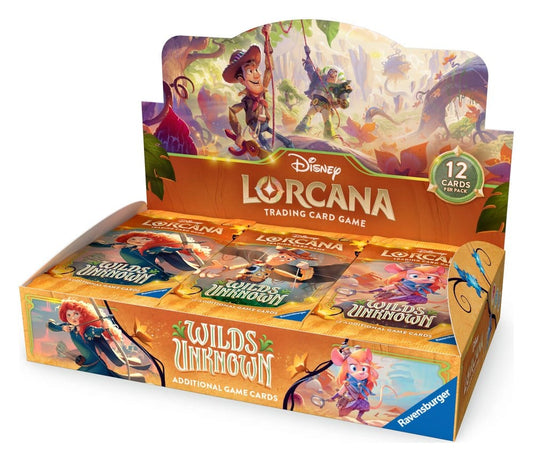 Disney Lorcana TCG Wilds Unknown Booster Display (24) *Englische Edition* - Preorder - ETA: 15.05.2026