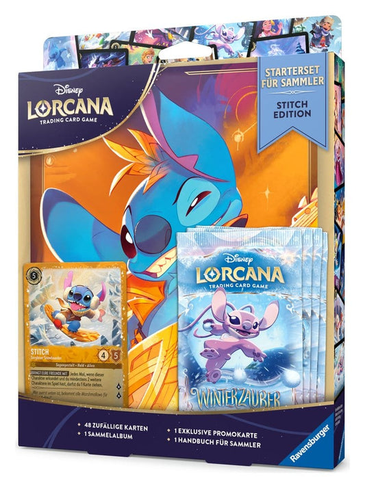 Disney Lorcana TCG Starterset für Sammler Stitch Edition *Deutsche Edition* - Preorder - ETA: 13.04.2026