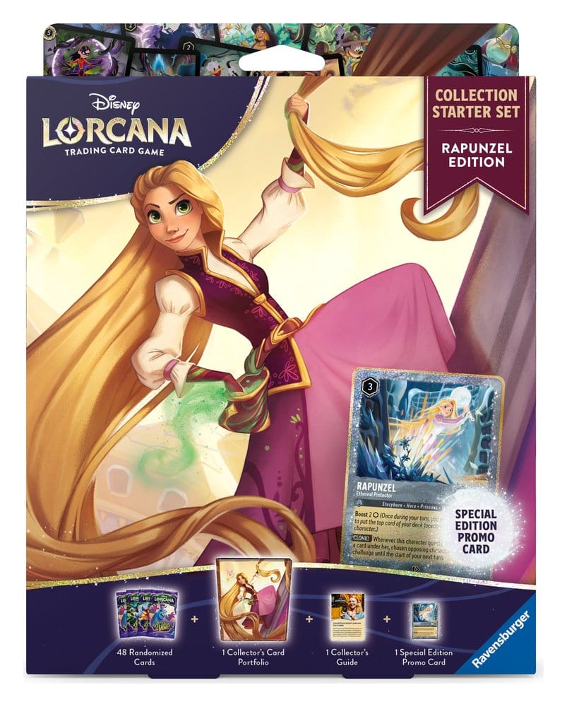 Disney Lorcana TCG Starterset für Sammler Rapunzel Edition *Englische Version* - Preorder - ETA: 04.09.2026