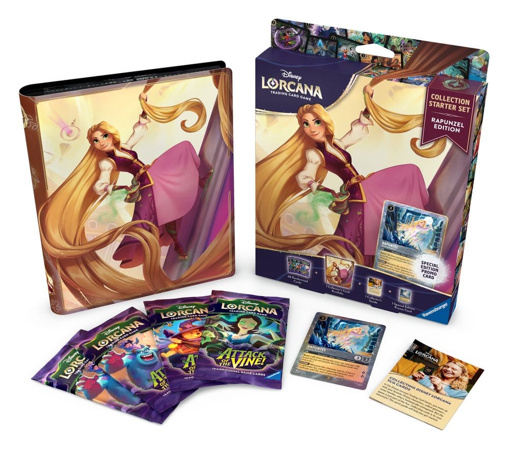 Disney Lorcana TCG Starterset für Sammler Rapunzel Edition *Englische Version* - Preorder - ETA: 04.09.2026