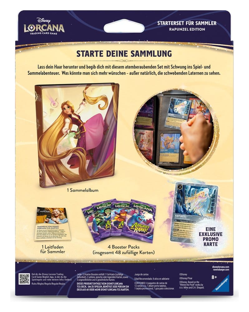 Disney Lorcana TCG Starterset für Sammler Rapunzel Edition *Deutsche Version* - Preorder - ETA: 04.09.2026