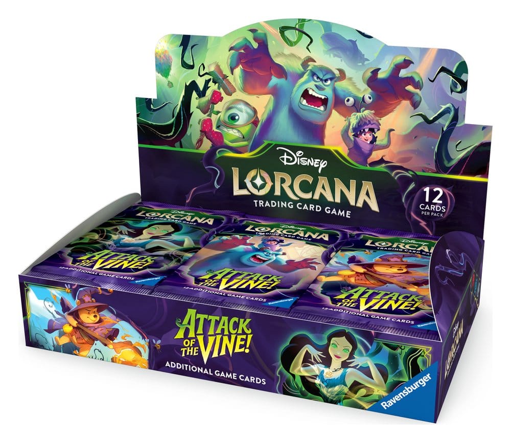 Disney Lorcana TCG Attack of the Vine Booster Display (24) *Englische Version* - Preorder - ETA: 24.07.2026