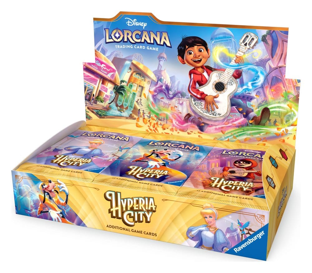 Disney Lorcana TCG Hyperia City Booster Display (24) *Englische Version* - Preorder - ETA: 23.10.2026