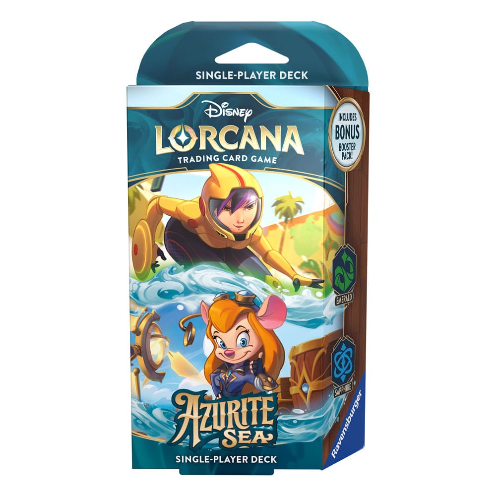 Disney Lorcana TCG Azurite Sea Starter Decks Display (8) *Englische Edition* - Versand: 5-7 Tage nach Bestellung