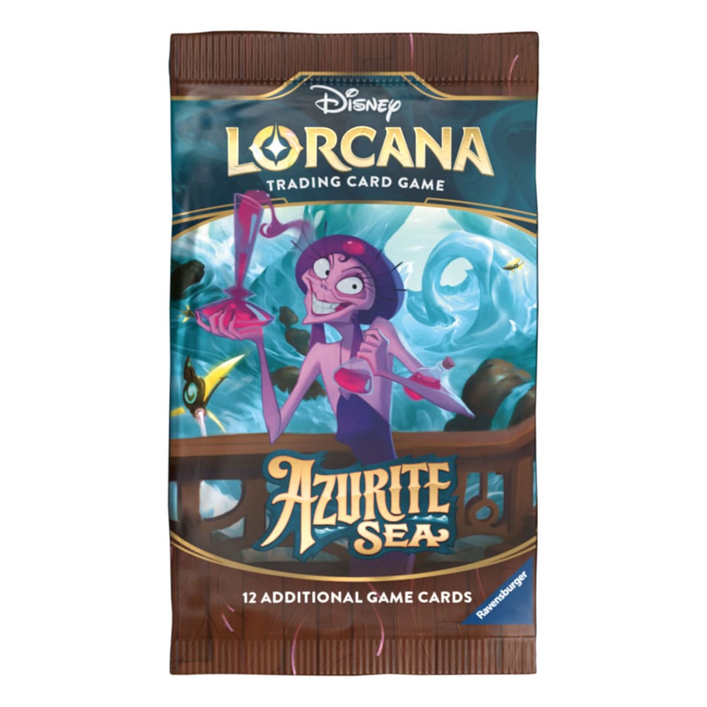 Disney Lorcana TCG Azurite Sea Booster Display (24) *Englische Edition* - Preorder - ETA: 31.10.2025