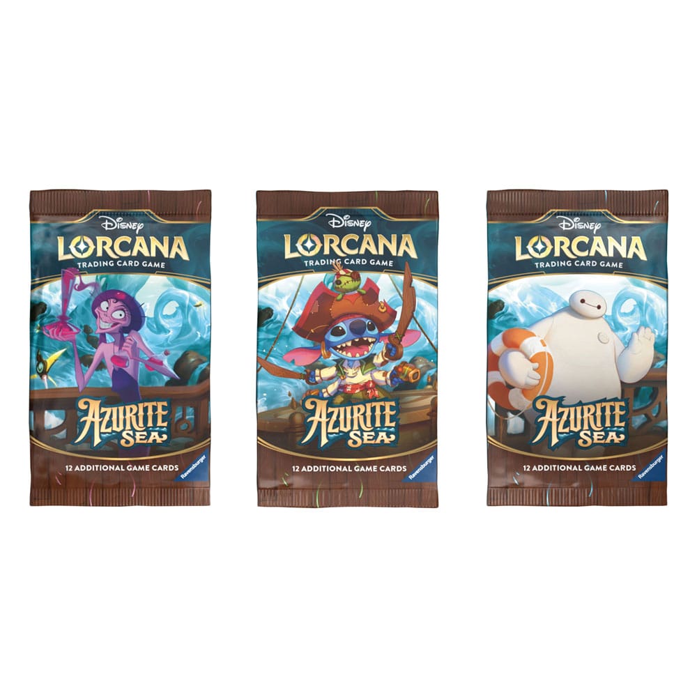 Disney Lorcana TCG Azurite Sea Booster Display (24) *Englische Edition* - Preorder - ETA: 31.10.2025