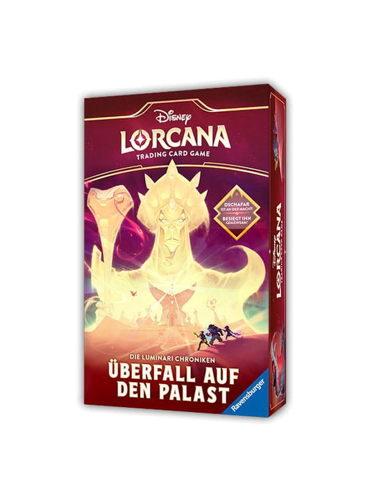 Disney Lorcana TCG Die Luminari Chroniken: Überfall auf den Palast *Deutsche Edition* - Versand: 5-7 Tage nach Bestellung