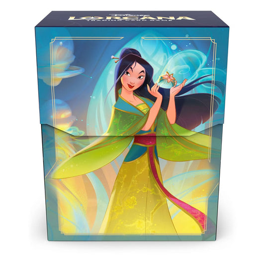 Disney Lorcana TCG Deckbox Mulan - Versand: 5-7 Tage nach Bestellung