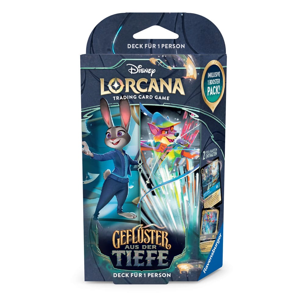 Disney Lorcana TCG Geflüster aus der Tiefe Starter Decks Display (8) *Deutsche Edition* - Preorder - ETA: 14.11.2025