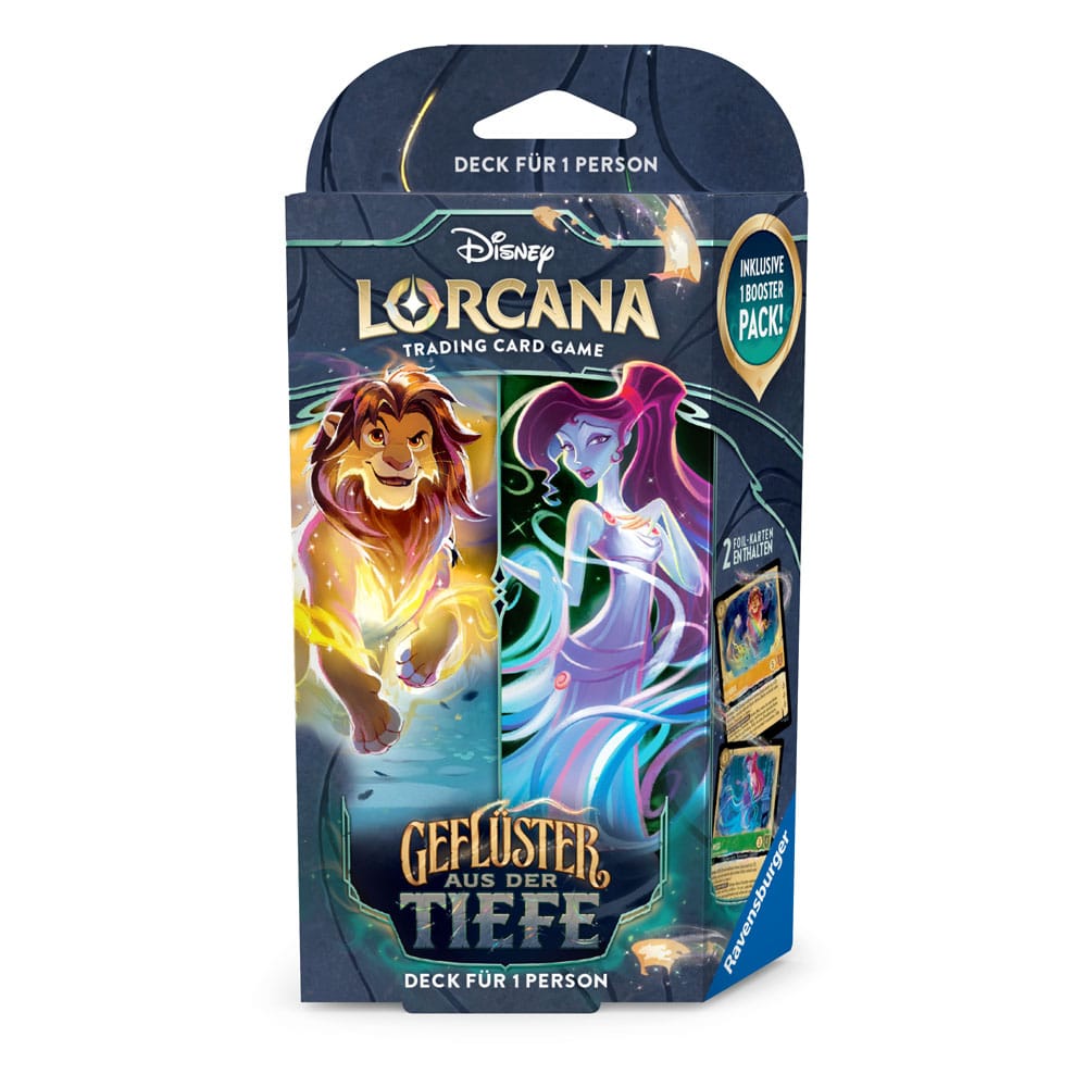 Disney Lorcana TCG Geflüster aus der Tiefe Starter Decks Display (8) *Deutsche Edition* - Preorder - ETA: 14.11.2025