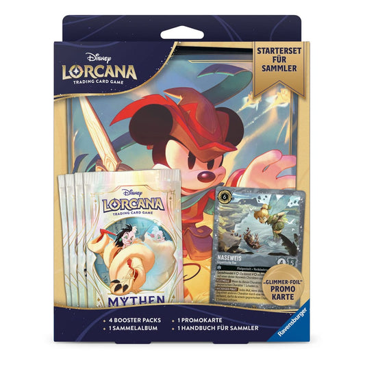 Disney Lorcana TCG Mythen Starterset für Sammler *Deutsche Edition* - Preorder - ETA: 31.10.2025