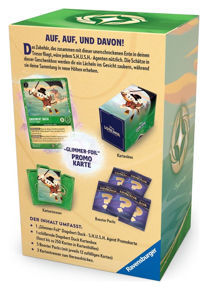 Disney Lorcana TCG Dagobert Duck Geschenkbox *Deutsche Edition* - Versand: 7 Tage nach Bestellung