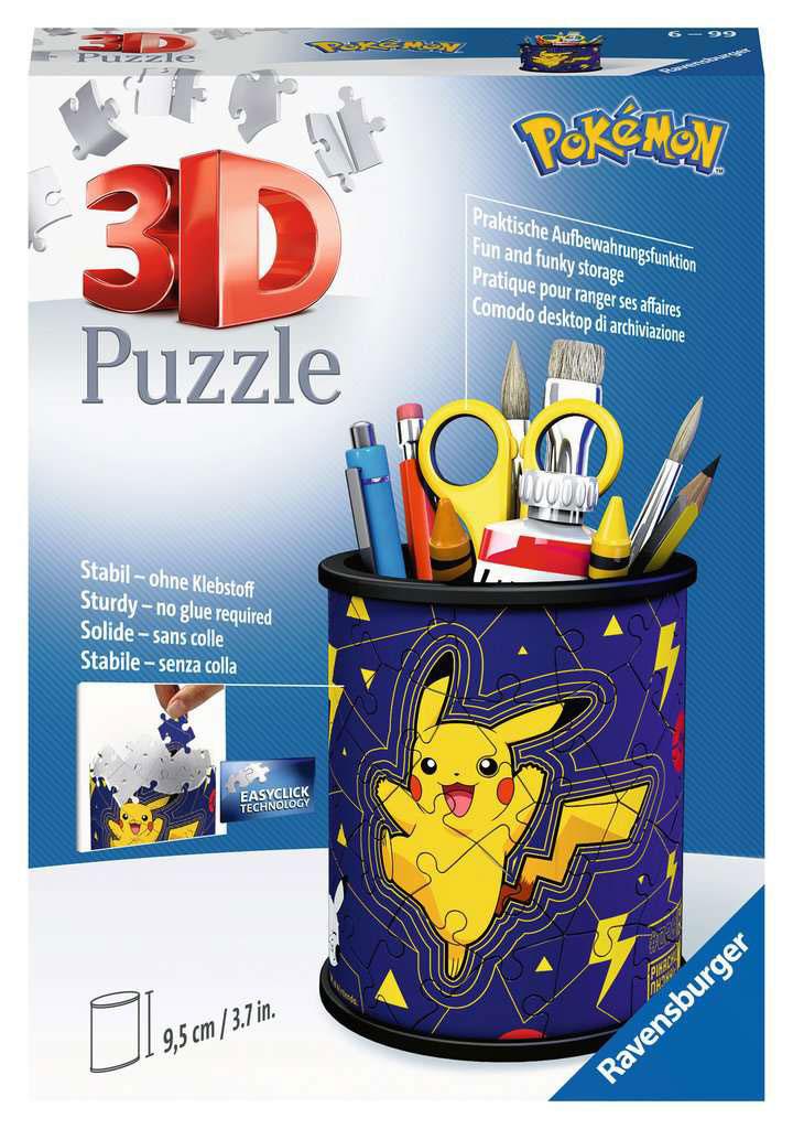 Pokémon 3D Puzzle Utensilo (54 Teile) - Versand: 5-7 Tage nach Bestellung