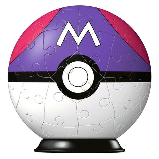 Pokémon 3D Puzzle Pokéballs: Meisterball (55 Teile) - Versand: 5-7 Tage nach Bestellung
