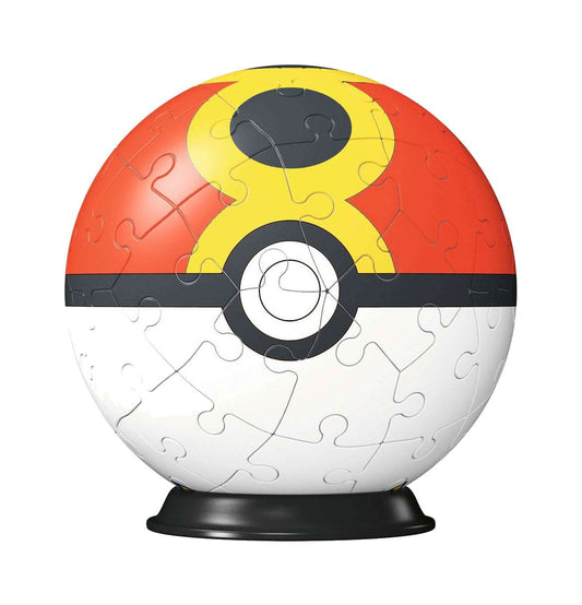 Pokémon 3D Puzzle Pokéballs: Wiederball (55 Teile) - Versand: 5-7 Tage nach Bestellung