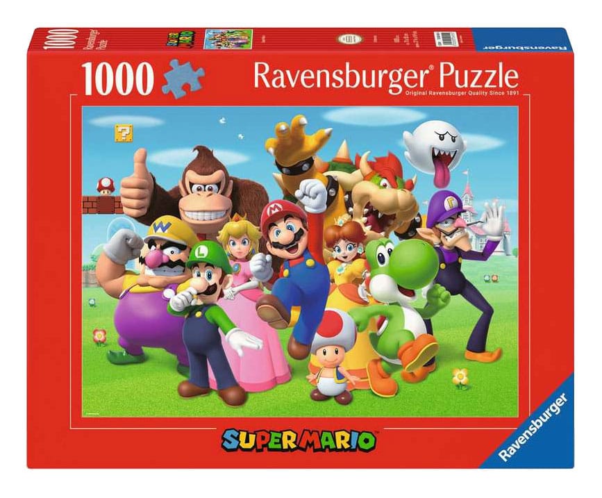 Nintendo Challenge Puzzle Super Mario (1000 Teile) - Versand: 5-7 Tage nach Bestellung