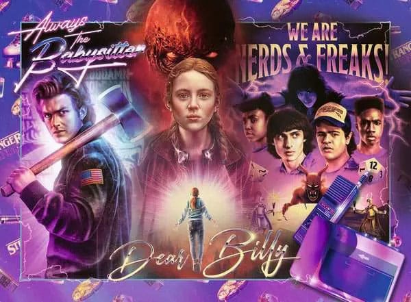 Stranger Things Puzzle Mein lieber Billy (300 Teile) - Versand: 5-7 Tage nach Bestellung