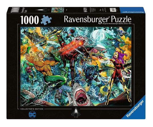 DC Comics Puzzle Aquaman (1000 Teile) - Versand: 5-7 Tage nach Bestellung