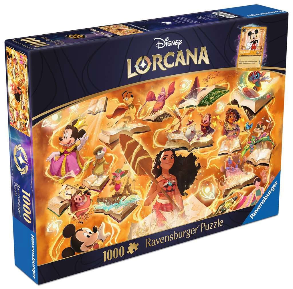 Disney Lorcana Puzzle Glimmers of the Realm: Amber (1000 Teile) - Preorder - ETA: 27.12.2025