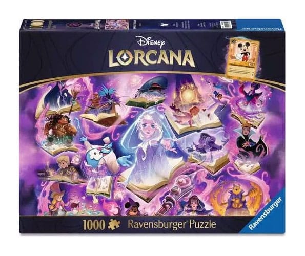 Disney Lorcana Puzzle Glimmers of the Realm: Amethyst (1000 Teile) - Preorder - ETA: 27.12.2025