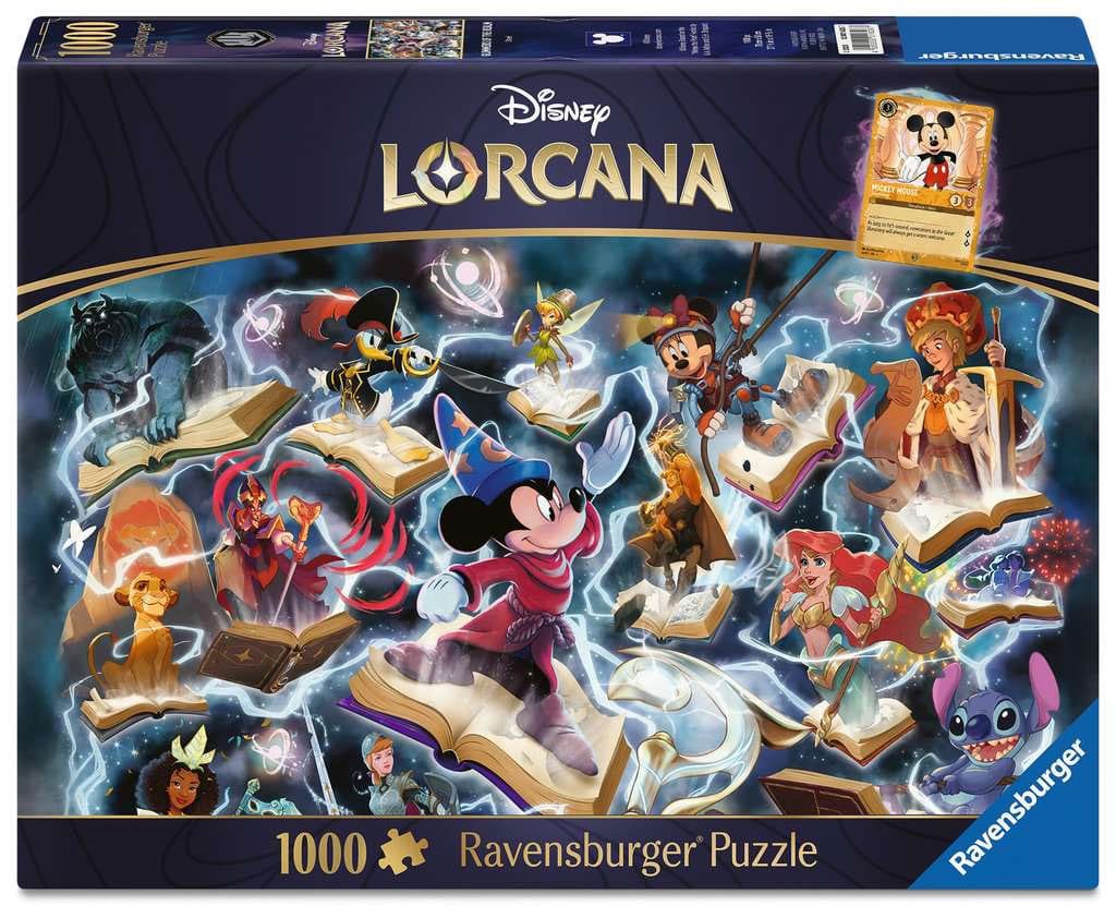Disney Lorcana Puzzle Glimmers of the Realm: Steel (1000 Teile) - Preorder - ETA: 27.12.2025