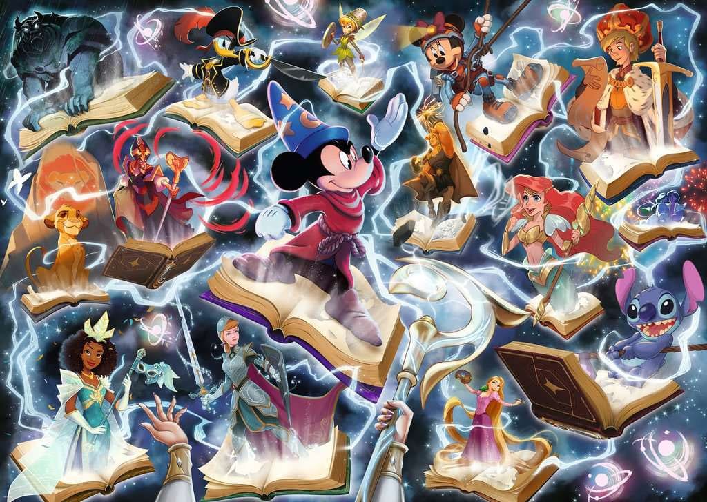 Disney Lorcana Puzzle Glimmers of the Realm: Steel (1000 Teile) - Preorder - ETA: 27.12.2025