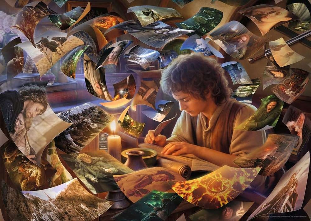 Der Herr der Ringe Puzzle Frodos Reise (1000 Teile) - Versand: 7 Tage nach Bestellung
