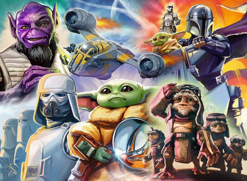 The Mandalorian and Grogu Puzzle (500 Teile) - Preorder - ETA: 22.08.2026