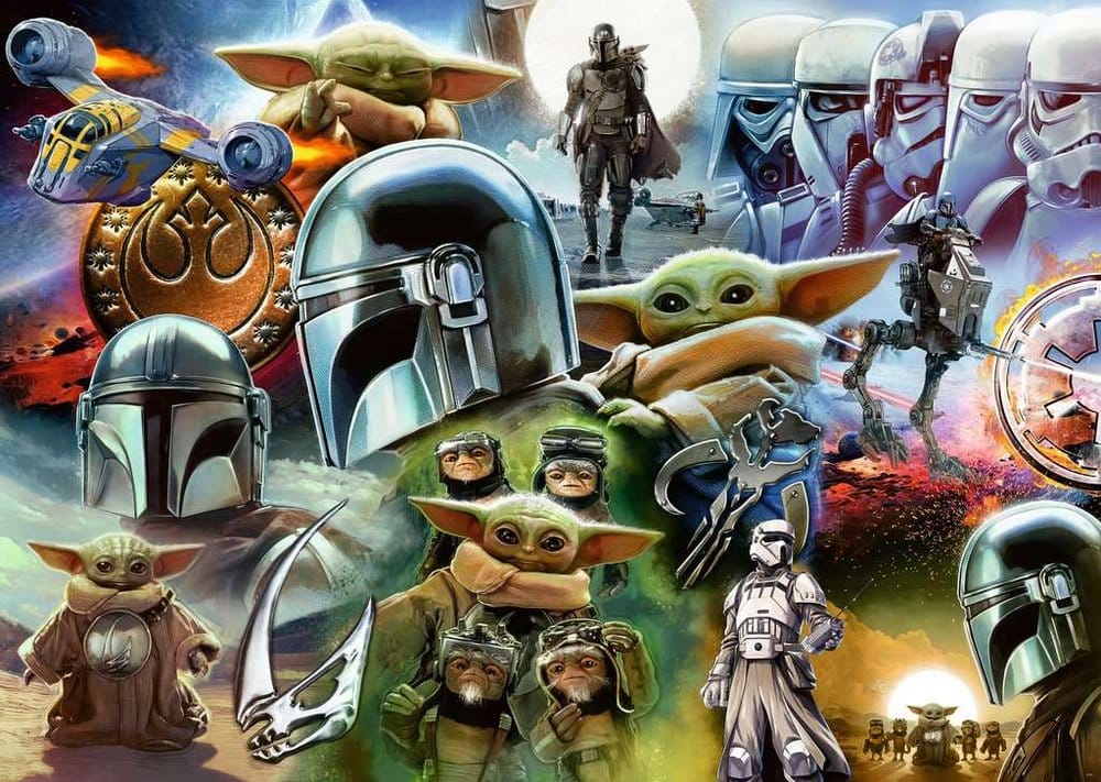 The Mandalorian and Grogu Puzzle (1000 Teile) - Preorder - ETA: 22.08.2026
