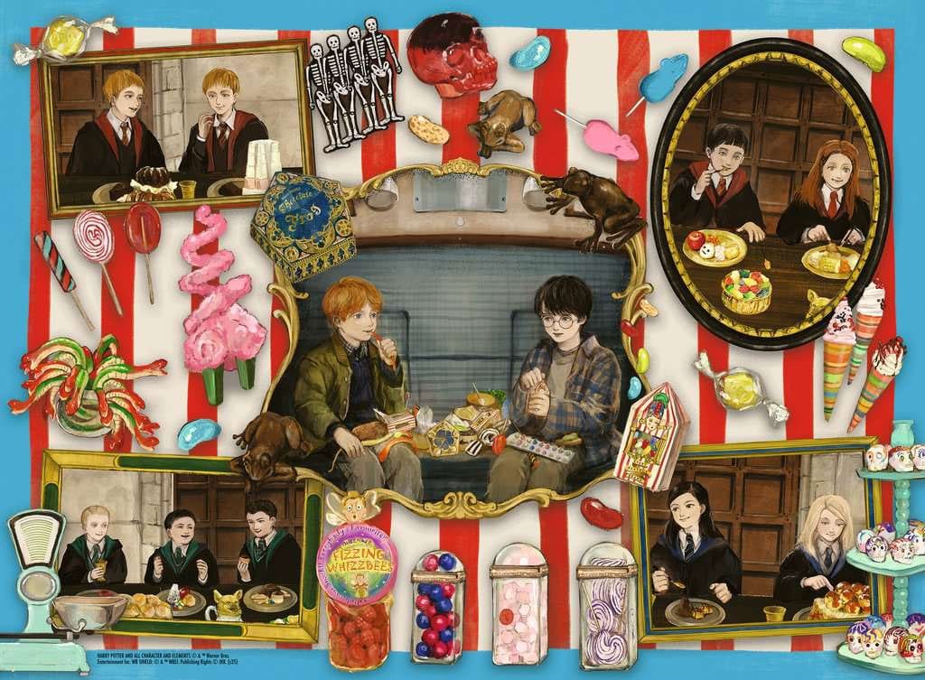 Harry Potter Kinderpuzzle XXL Magische Süßigkeiten (200 Teile) - Preorder - ETA: 31.10.2025
