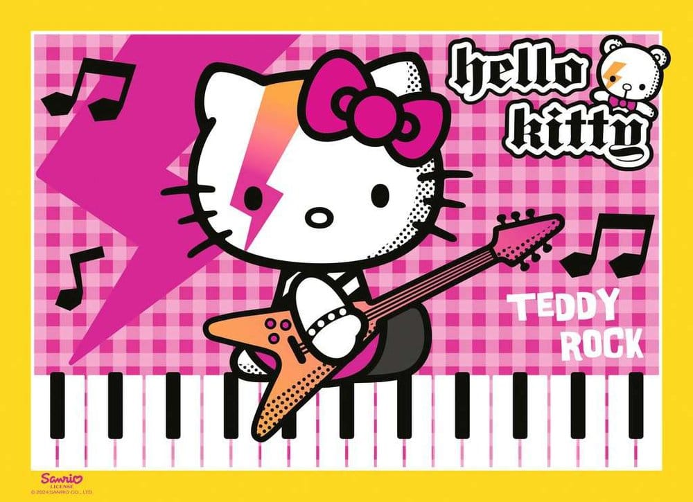 Hello Kitty Puzzles 4er-Pack Los geht's, Hello Kitty! (4x100 Teile) - Versand: 7 Tage nach Bestellung