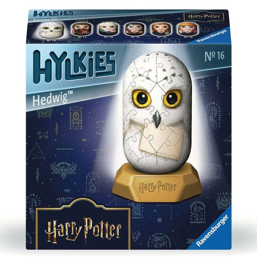 Harry Potter Hylkies 3D Puzzle Hedwig (55 Teile) - Versand: 5-7 Tage nach Bestellung