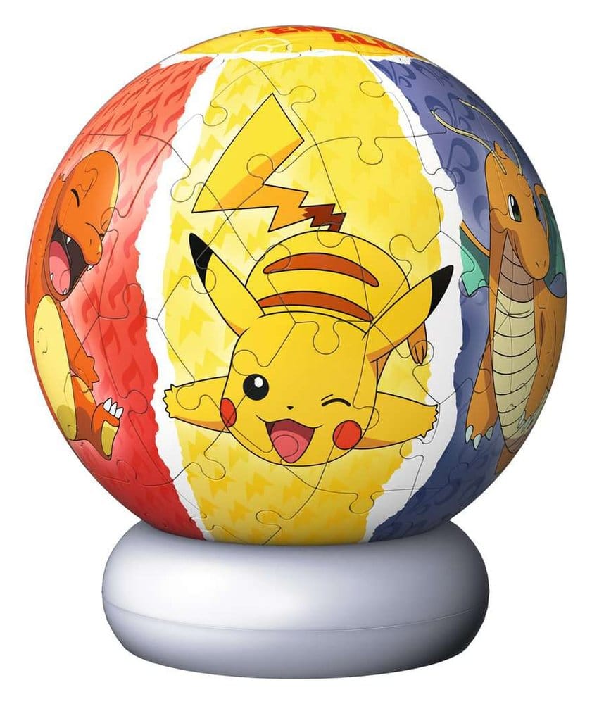 Pokémon 3D Puzzle-Ball Nachtlicht (73 Teile) - Versand: 7 Tage nach Bestellung