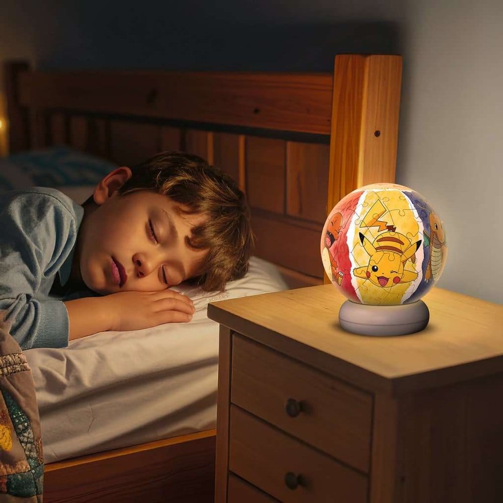 Pokémon 3D Puzzle-Ball Nachtlicht (73 Teile) - Versand: 7 Tage nach Bestellung
