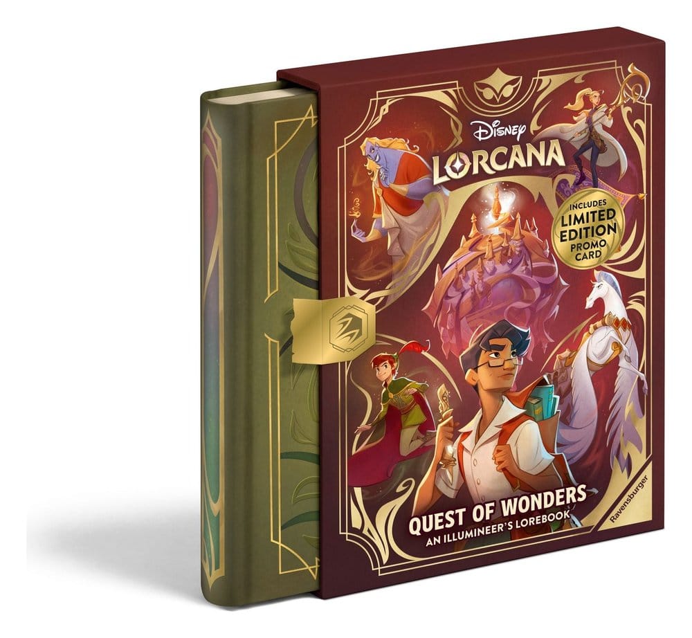Disney Lorcana TCG Quest of Wonders - An Illumineer's Lorebook *Englische Version* - Preorder - ETA: 01.09.2026