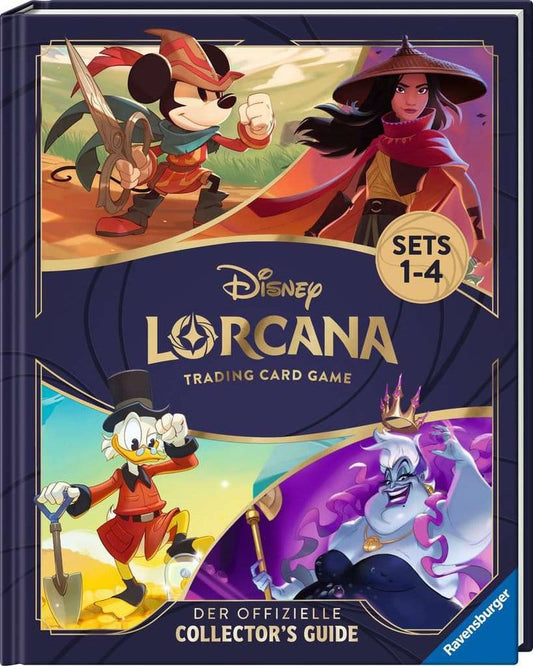 Disney Lorcana TCG Buch Der offizielle Collector's Guide: Sets 1-4 *Deutsche Version* - Versand: 7 Tage nach Bestellung