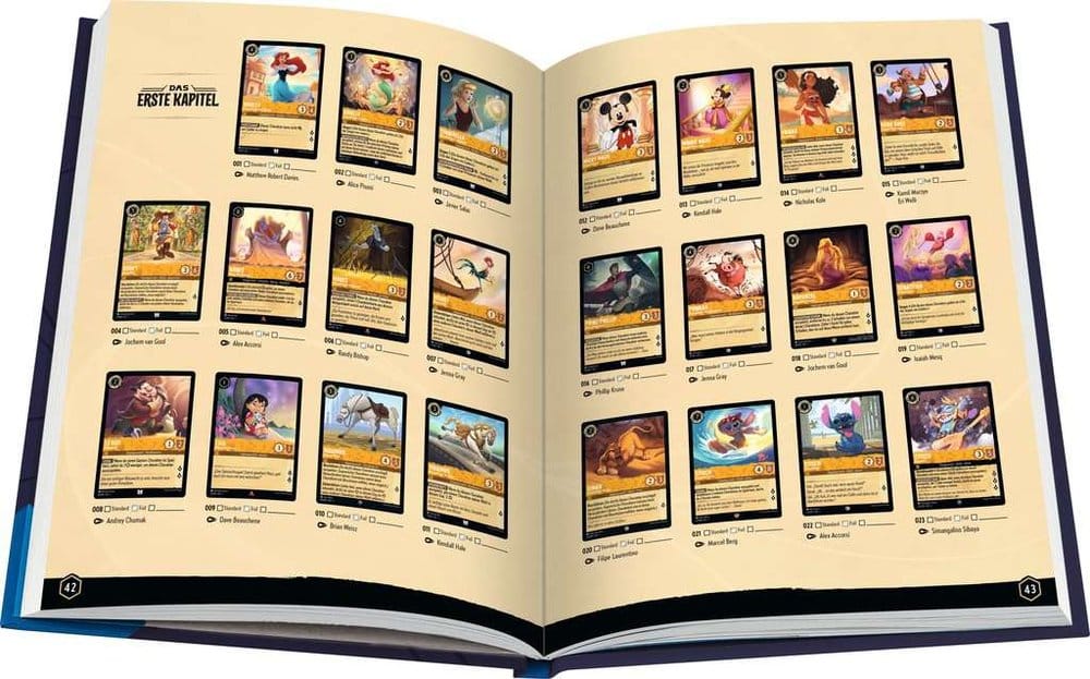 Disney Lorcana TCG Buch Der offizielle Collector's Guide: Sets 1-4 *Deutsche Version* - Versand: 7 Tage nach Bestellung