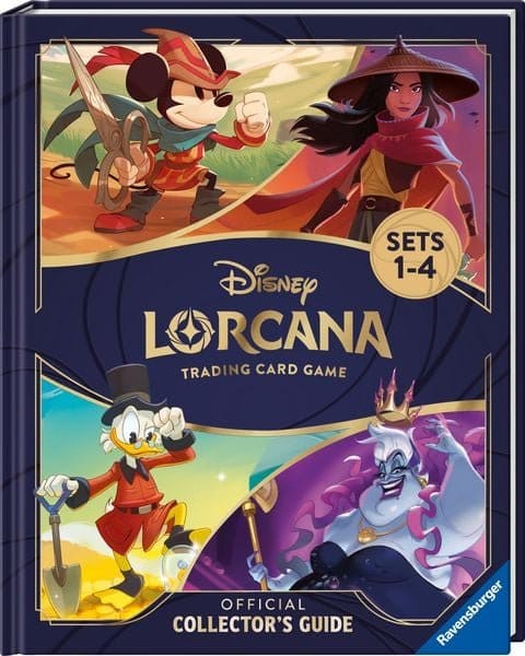 Disney Lorcana TCG Buch Der offizielle Collector's Guide: Sets 1-4 *Englische Version* - Versand: 7 Tage nach Bestellung