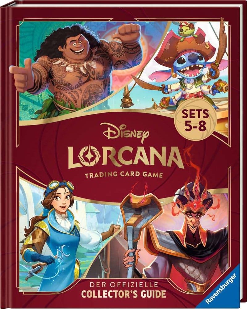 Disney Lorcana TCG Buch Der offizielle Collector's Guide: Sets 5-8 *Deutsche Version* - Versand: 7 Tage nach Bestellung