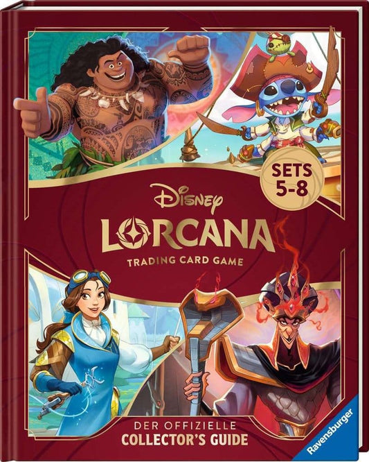 Disney Lorcana TCG Buch Der offizielle Collector's Guide: Sets 5-8 *Deutsche Version* - Versand: 7 Tage nach Bestellung