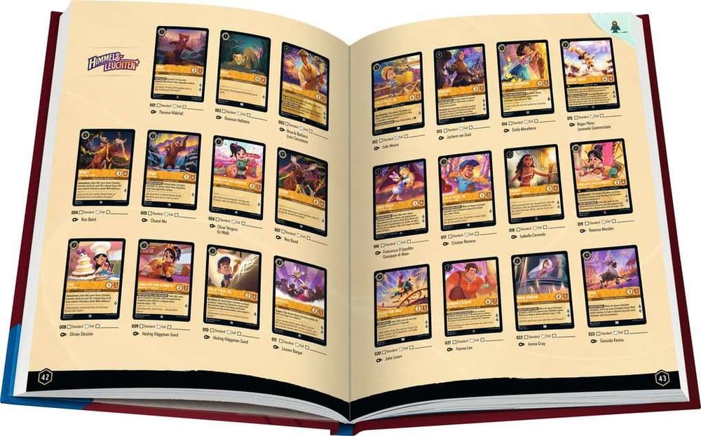 Disney Lorcana TCG Buch Der offizielle Collector's Guide: Sets 5-8 *Deutsche Version* - Versand: 7 Tage nach Bestellung