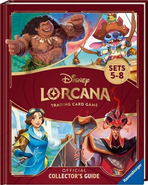 Disney Lorcana TCG Buch Der offizielle Collector's Guide: Sets 5-8 *Englische Version* - Versand: 7 Tage nach Bestellung