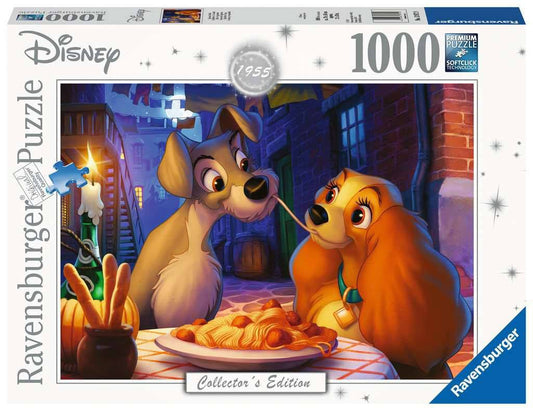 Disney Collector's Edition Puzzle Susi und Strolch (1000 Teile) - Versand: 5-7 Tage nach Bestellung