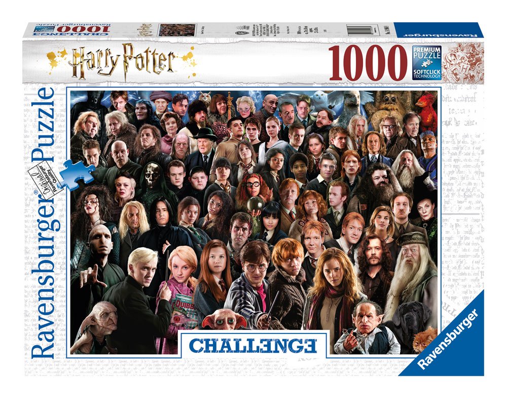 Harry Potter Challenge Puzzle Cast (1000 Teile) - Versand: 5-7 Tage nach Bestellung