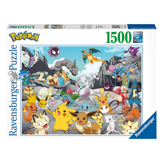 Pokémon Puzzle Pokémon Classics (1500 Teile) - Versand: 5-7 Tage nach Bestellung