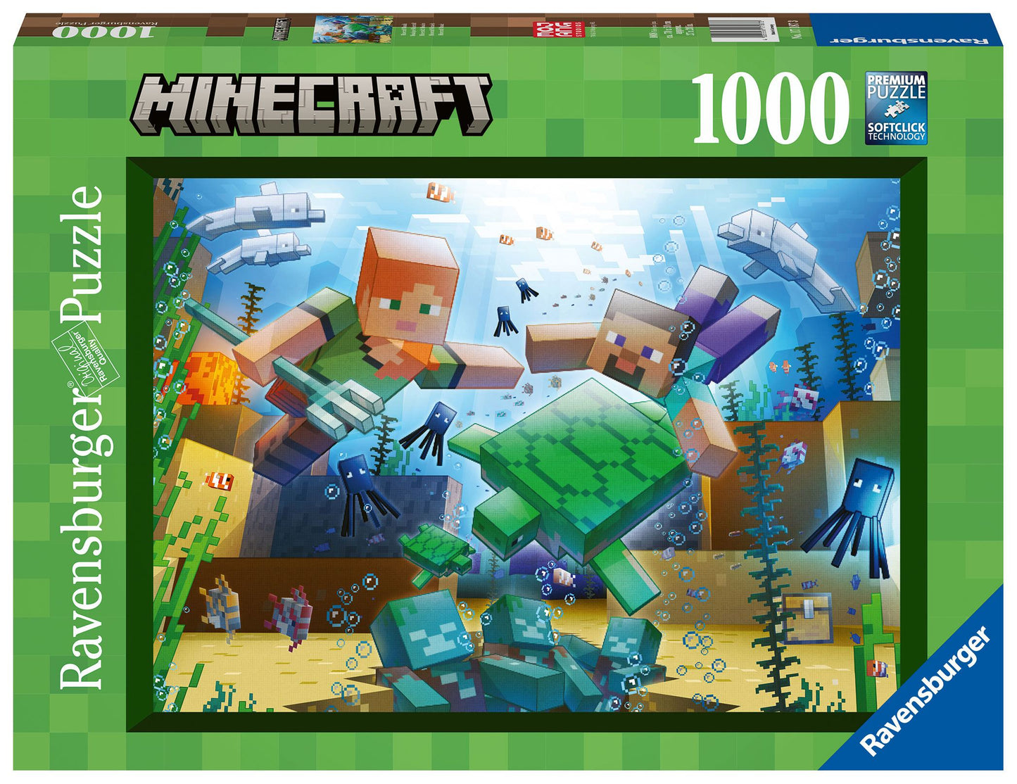 Minecraft Puzzle Minecraft Mosaic (1000 Teile) - Versand: 7 Tage nach Bestellung