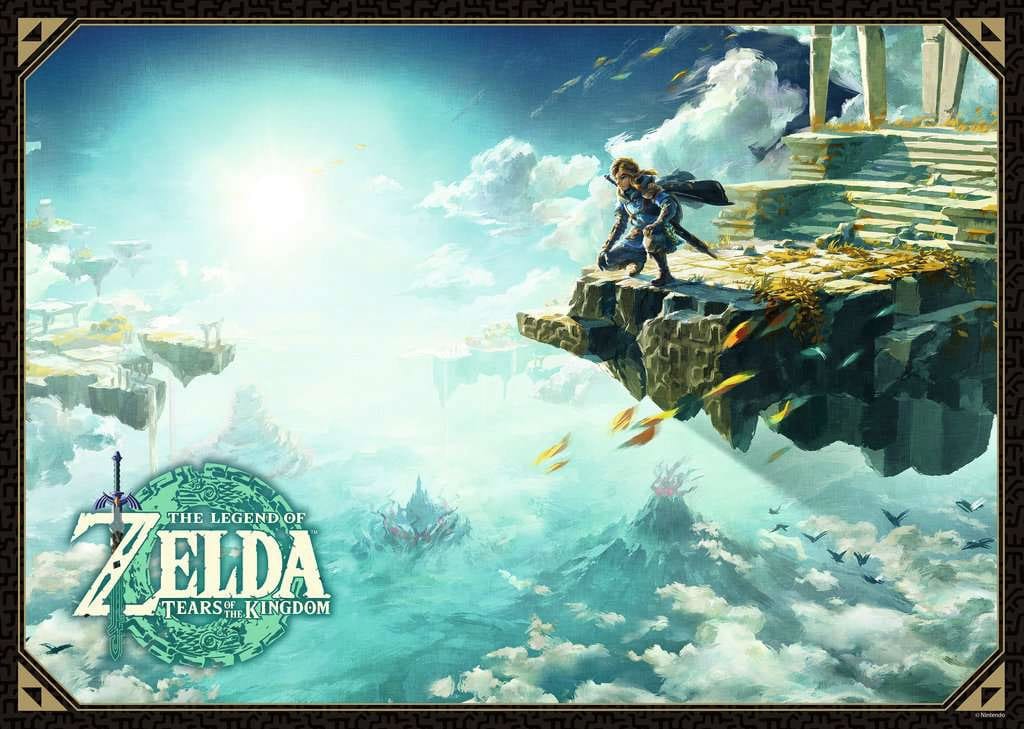 The Legend of Zelda: Tears of the Kingdom Puzzle Cover Art (1000 Teile) - Preorder - ETA: 31.10.2025