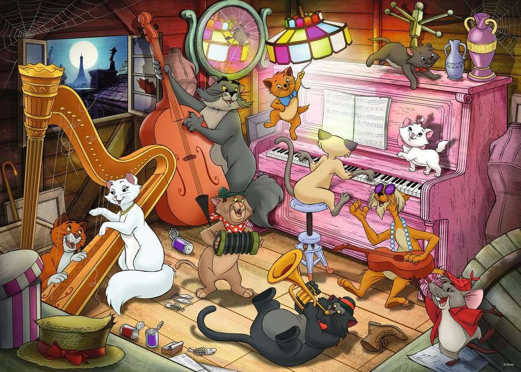 Disney Collector's Edition Puzzle Aristocats (1000 Teile) - Preorder - ETA: 31.10.2025