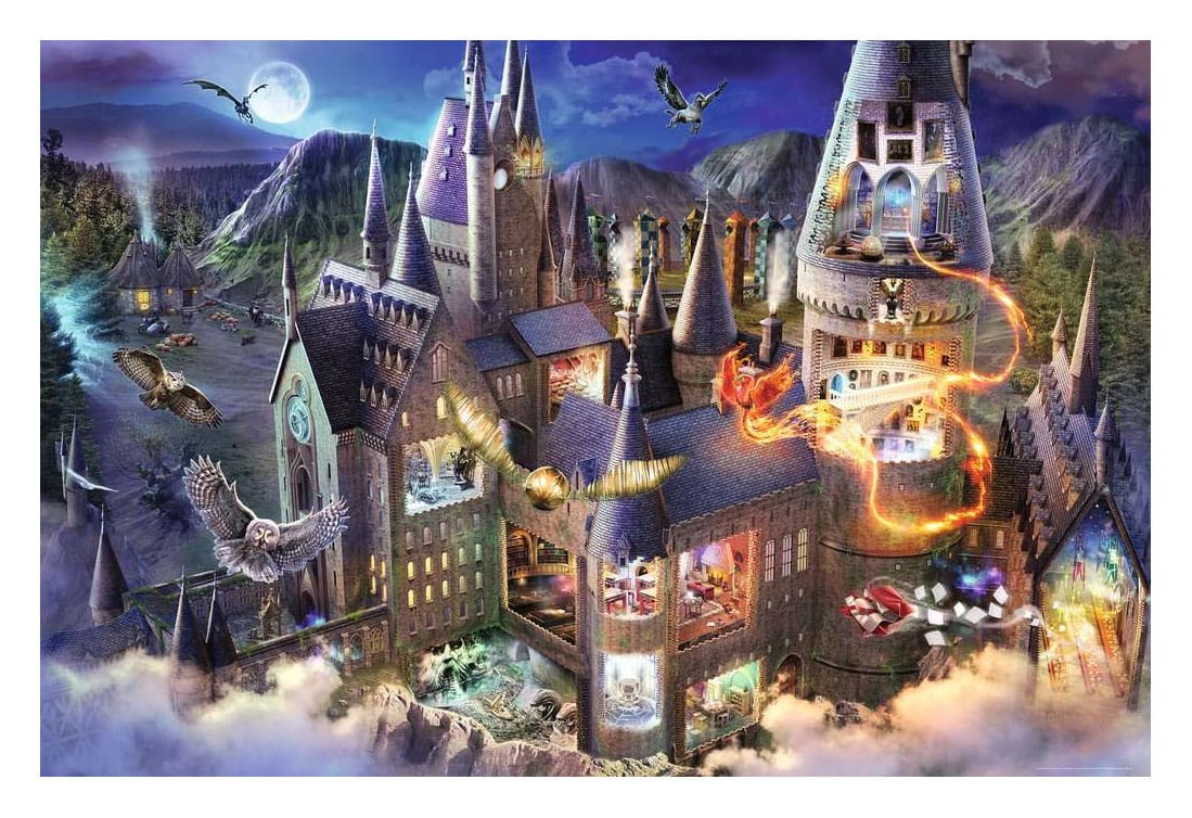Harry Potter Puzzle Hogwarts Interior (3000 Teile) - Preorder - ETA: 31.10.2025